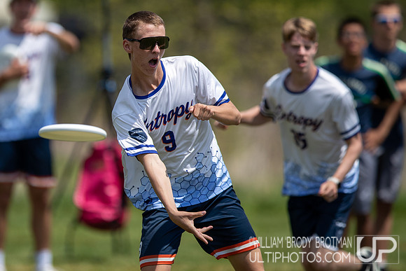 Day 1 at the  2026 USAU D-III College Championships