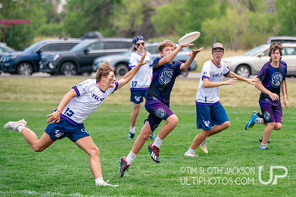 Pool play at 2024 USAU Youth Club Championship