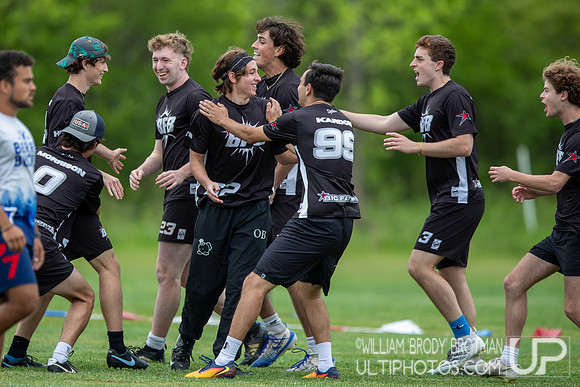 Day 2 at the 2026 USAU D-III College Championships