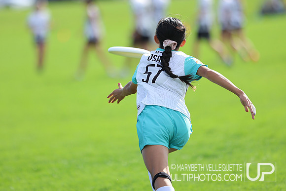 Saturday action at the USA Ultimate Youth Club Championships in