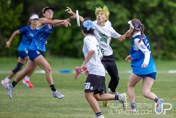 Day 2 at the 2026 USAU D-III College Championships