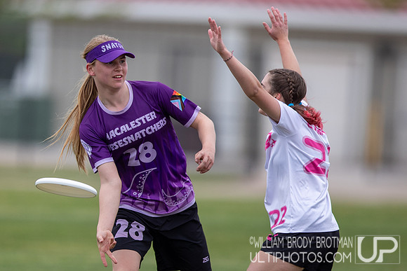 Day 2 at the 2026 USAU D-III College Championships