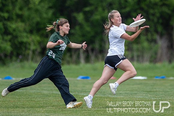 Day 2 at the 2026 USAU D-III College Championships