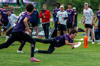 Day 2 at the 2026 USAU D-III College Championships