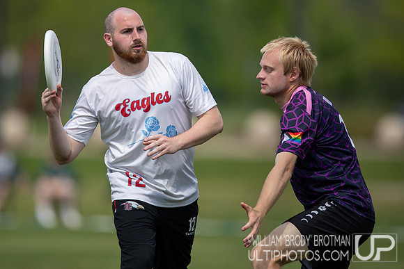 Day 2 at the 2026 USAU D-III College Championships