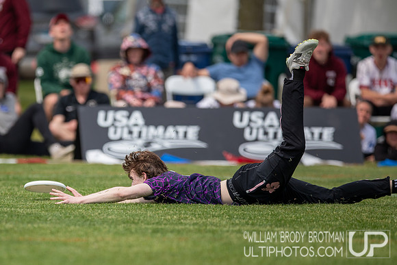 Day 2 at the 2026 USAU D-III College Championships