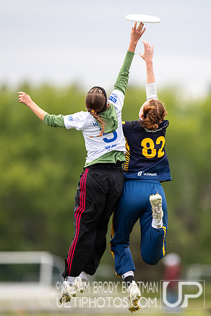 Day 1 at the 2026 USAU D-I College Championships