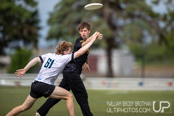 Day 2 at the 2026 USAU D-I College Championships