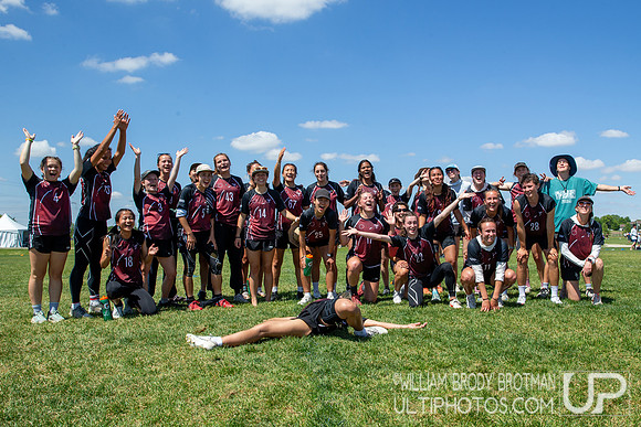 Day 2 at the 2026 USAU D-I College Championships