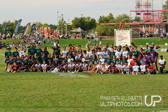 Color of Ultimate BIPOC hat game at the USA Ultimate Internation