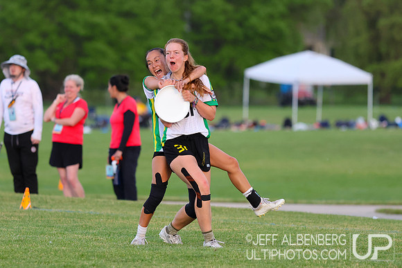 Day 2 at the 2026 USAU D-I College Championships