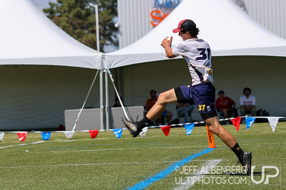 Day 2 at the 2026 USAU D-I College Championships