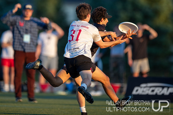Day 3 at the 2026 USAU D-I College Championships