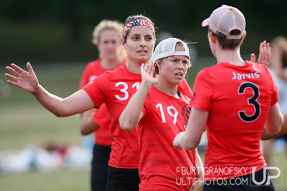 NE Regionals 2015, Womens Division