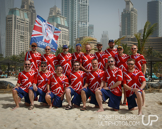 Great Britain Grand Masters Team Photo - WCBU 2015
