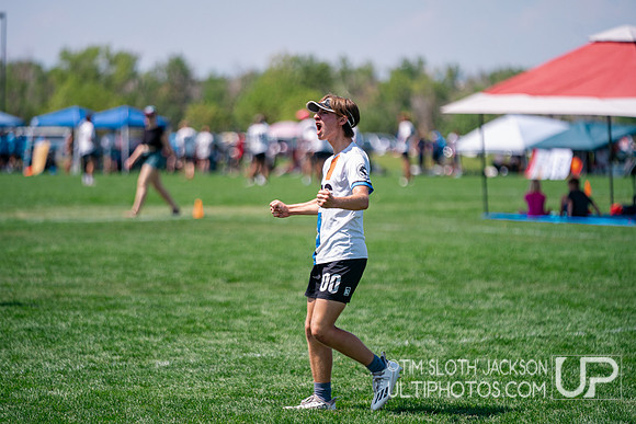 Bracket play at 2024 USAU Youth Club Championship