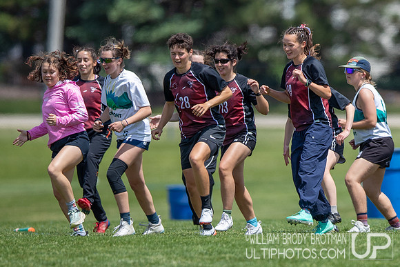 Day 1 at the 2026 USAU D-I College Championships