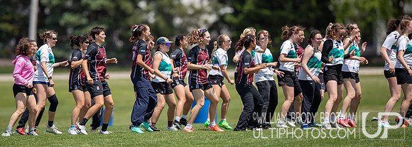 Day 1 at the 2026 USAU D-I College Championships