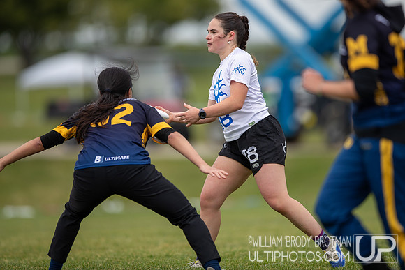 Day 1 at the 2026 USAU D-I College Championships