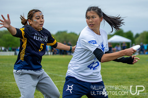 Day 1 at the 2026 USAU D-I College Championships