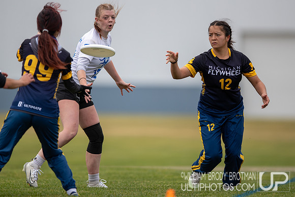 Day 1 at the 2026 USAU D-I College Championships