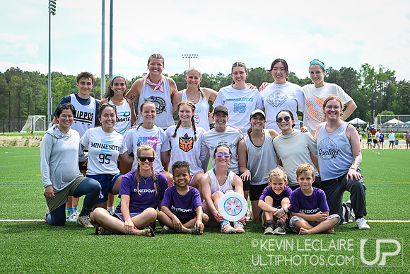 Takedown Team Photo - Scuffletown Throwdown 2026 Sunday