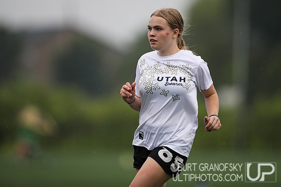 USA Ultimate YCC 2022 -- U17 Girls Sat Action