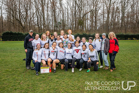 University of Georgia Athena team photo