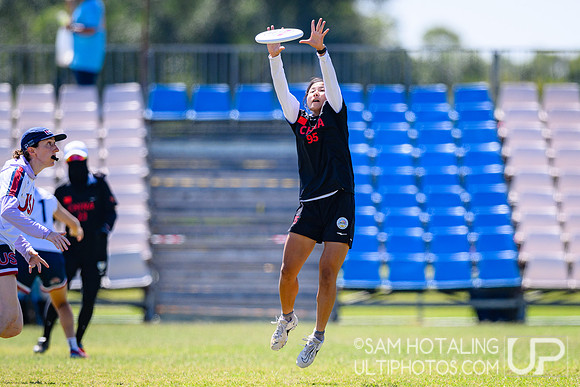Women’s pool play during World Ultimate Championships at Runaway Bay Sports Precinct