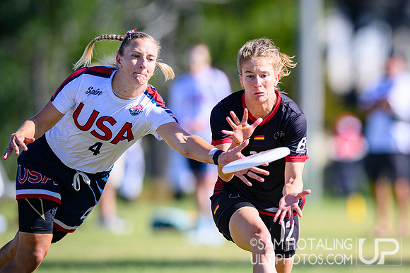 Pool play during World Ultimate Championships at Runaway Bay Precinct