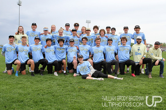 Day 1 of USA Ultimate 2022 D-III College Championships.
