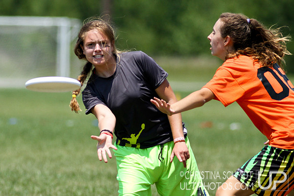 Sunday Girls Finals -- USAU 2012 HS Southerns