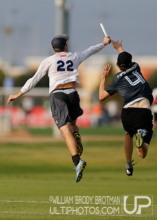 Day 1 of the 2015 USA Ultimate Nationals Championships