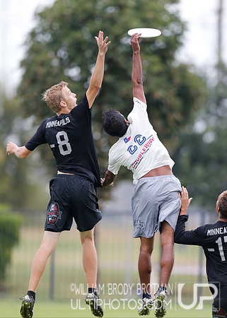 Day 1 of the 2015 USA Ultimate Nationals Championships