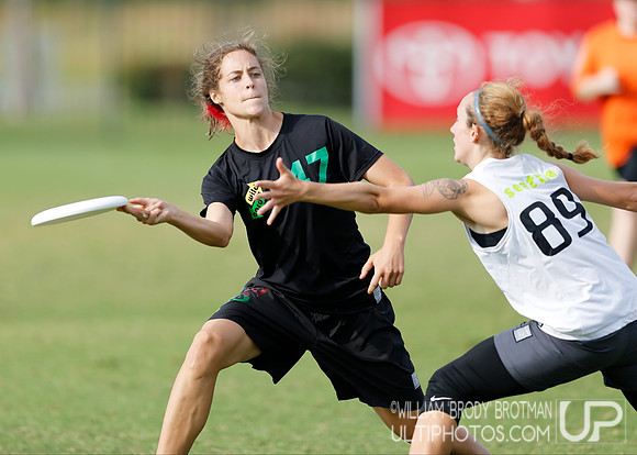Day 1 of the 2015 USA Ultimate Nationals Championships
