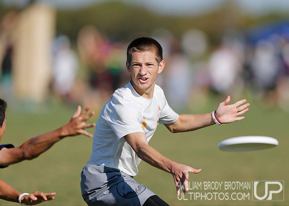 Day 2 of the 2015 USA Ultimate Nationals Championships
