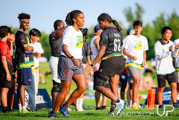 Color of Ultimate showcase game during International Club Championships at Aurora Sports Park
