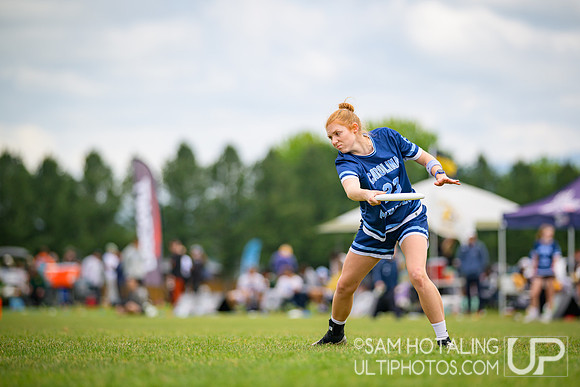Pool play at USAU D-I College Championships
