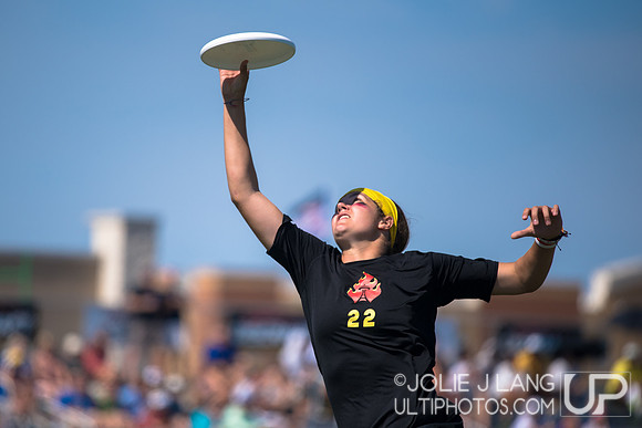 Riot vs Brute Squad Women's Final - USAU Club Nationals 2015