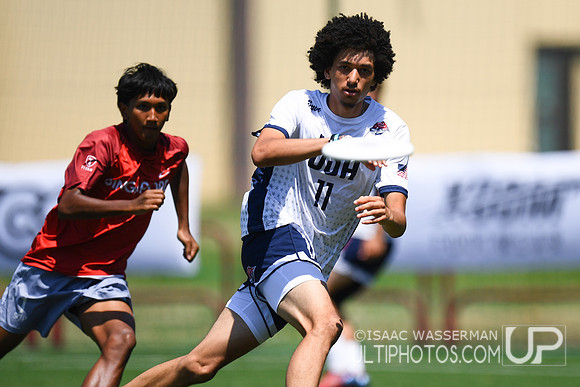 U20 World Junior Ultimate Championships in Logroño, Spain, July 11-18.