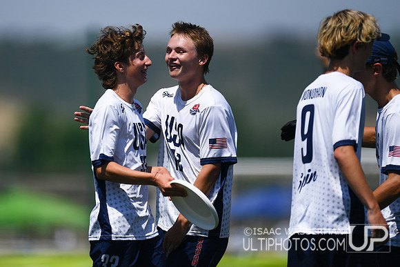 U20 World Junior Ultimate Championships in Logroño, Spain, July 11-18.