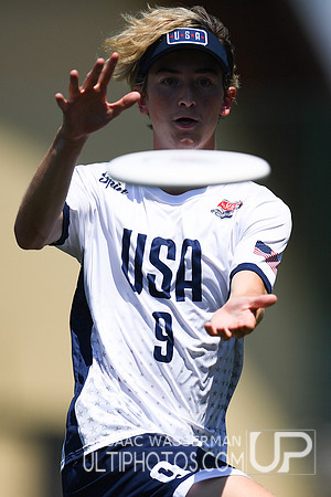 U20 World Junior Ultimate Championships in Logroño, Spain, July 11-18.