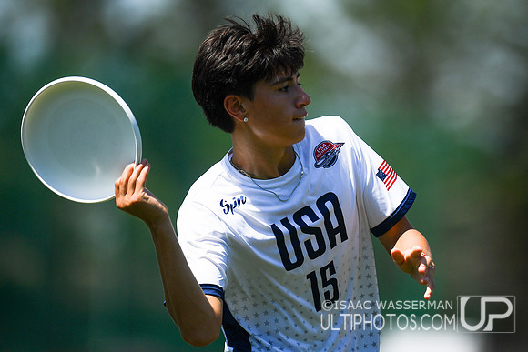 U20 World Junior Ultimate Championships in Logroño, Spain, July 11-18.