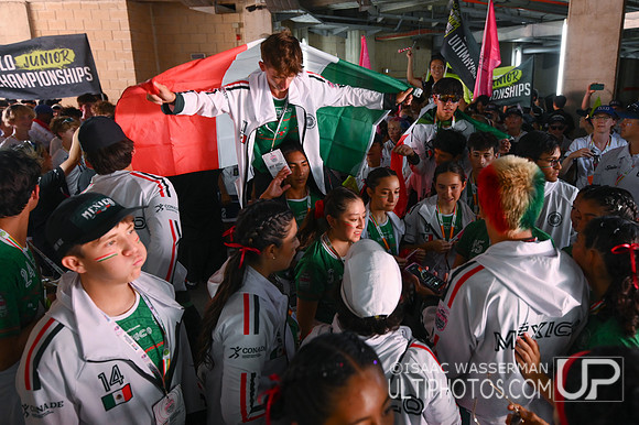 U20 World Junior Ultimate Championships in Logroño, Spain, July 11-18.
