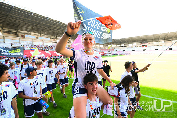 U20 World Junior Ultimate Championships in Logroño, Spain, July 11-18.