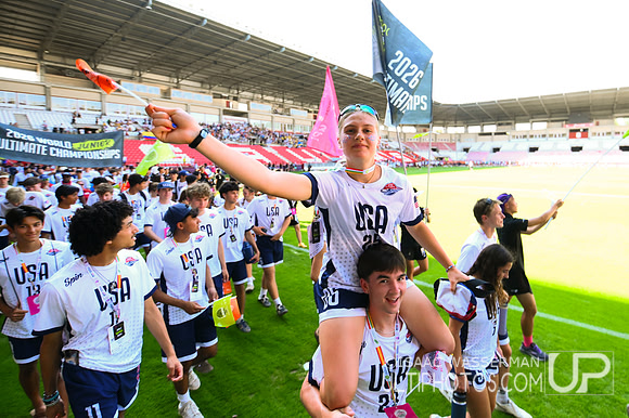 U20 World Junior Ultimate Championships in Logroño, Spain, July 11-18.