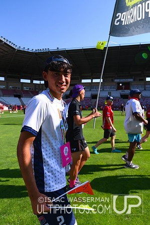 U20 World Junior Ultimate Championships in Logroño, Spain, July 11-18.