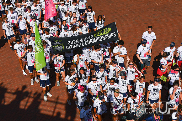 U20 World Junior Ultimate Championships in Logroño, Spain, July 11-18.