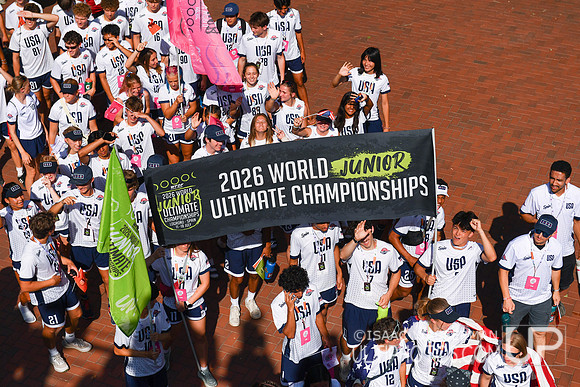 U20 World Junior Ultimate Championships in Logroño, Spain, July 11-18.