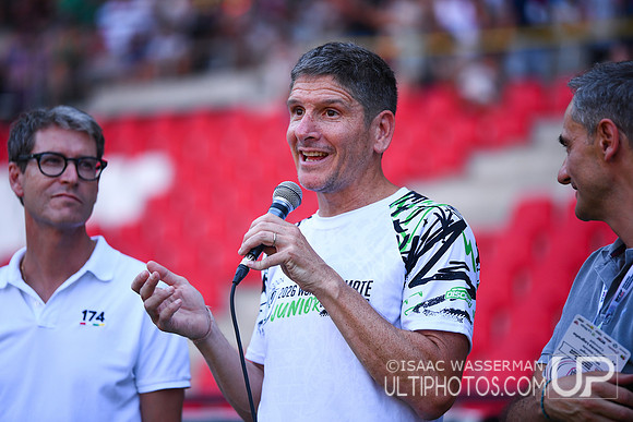 U20 World Junior Ultimate Championships in Logroño, Spain, July 11-18.
